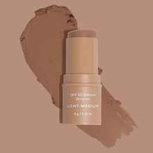 Load image into Gallery viewer, SPF 50 Natural Bronzer - Light-Medium